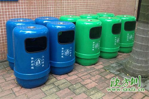 貴陽市政玻璃鋼果皮箱，來自欣方圳